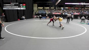 165 lbs Cons. Round 4 - 8 Cameron Hargrove, William Penn vs 6 Turner Black, Cumberlands