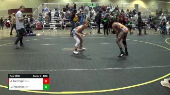 85 lbs Round 3 - Jotham Neuman, West Michigan Pursuit vs Jordan Carringer, ARES Wrestling