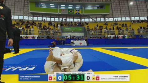 VITOR SENA LEMES vs FABIO ARARUNA PEREIRA 2026 FPJJ Circuito Paulista GI Etapa 3