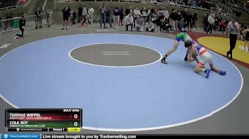 132 lbs Cons. Round 1 - Cole Roy, Pendleton Wrestling Club vs Thomas Wippel, Eagle Point Youth Wrestling Cl