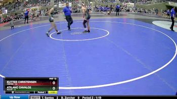 134 lbs Round 1 (4 Team) - Atilano Davalos, McKay vs Kutter Christensen, Crater