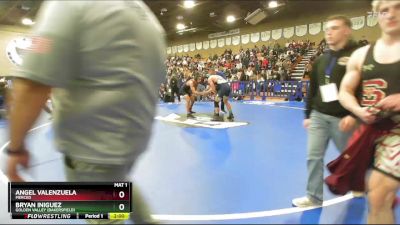 175 lbs Champ. Round 3 - Bryan Iniguez, Golden Valley (Bakersfield) vs Angel Valenzuela, Merced