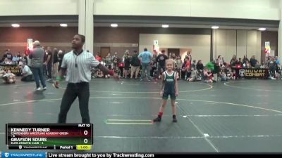 47 lbs Round 4 (6 Team) - Grayson Sours, Elite Athletic Club vs Kennedy Turner, Contenders Wrestling Academy Green