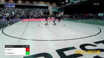 73 lbs Round Of 16 - Alessandra Tovar, Victory Wrestling Club,wa vs Lilyana Erekson, McCall Wrestling Club