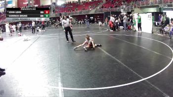 56 lbs Cons. Round 5 - Corrick Bruns, Syracuse Mat Club vs John Lehn, Nebraska Wrestling Academy