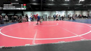 140 lbs Quarterfinal - Cragen Smith, Wichita Training Center vs Ashton Gonzales, All American Wrestling