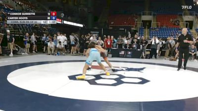 144 lbs Cons. Sub-rd Of 64 - Connor Surrette, TX vs Carter Hoots, NC