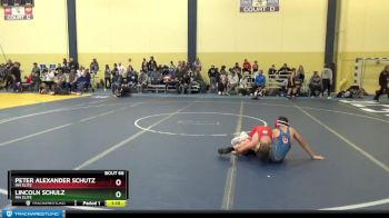 80 lbs Semifinal - Lincoln Schulz, MN Elite vs Peter Alexander Schutz, MN Elite