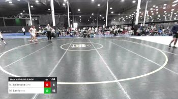 128 lbs Rr Rnd 5 - Nicholas Salamone, Gold Medal WC vs Michael Lamb, Revival Black