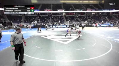 I-160 lbs Cons. Round 3 - Tyler Perkins, Ballston Spa vs Preston Jackson, Rush Henrietta