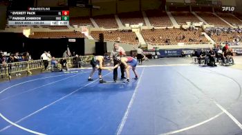 120-D4 Champ. Round 1 - Parker Johnson, Fountain Hills High School vs Everett Pack, Holbrook High School