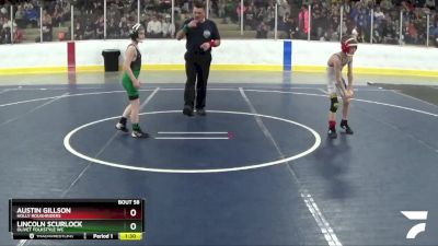 63 lbs Cons. Round 3 - Lincoln Scurlock, Olivet Folkstyle WC vs Austin Gillson, Holly Roughriders