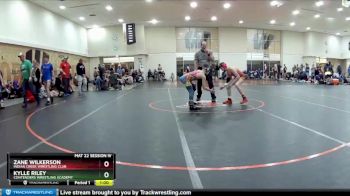 110 lbs Champ. Round 2 - Zane Wilkerson, Indian Creek Wrestling Club vs Kylle Riley, Contenders Wrestling Academy