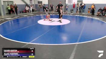 49 lbs Rr1 - Oliver Horton, Mid Valley Wrestling Club vs Elijah Martinez, North Pole Wrestling Club