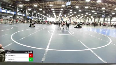 90 lbs Consi Of 32 #2 - Adam Walker, NC vs Jesse Bixby, PA