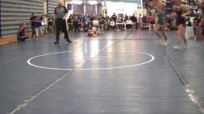 110 lbs 3rd Place Match - Allison LeBlanc, Powell High School vs Tommy Stone, Eagle High School