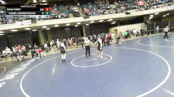215 lbs Champ. Round 2 - Daniel Derbedyenyev, Highlnd Park vs Noah Kirby, Unattached