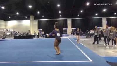 CaMarah Williams - Floor, EDGE Gym #123 - 2021 USA Gymnastics Development Program National Championships