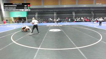 133 lbs Round Of 32 - Luke Schroeder, Western Wyoming vs Gabe Gonzales, Grand View