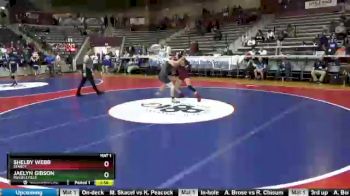 124 lbs Quarterfinal - Shelby Webb, Searcy vs Jaelyn Gibson, Russellville