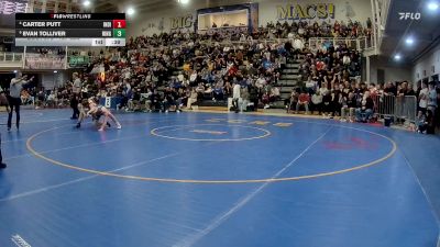 127 lbs 3rd Place - Carter Putt, Indiana vs Evan Tolliver, Ringgold