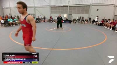 182 lbs Round 2 (8 Team) - Marcell Booth, Minnesota Red vs Ben Perry, Georgia Blue