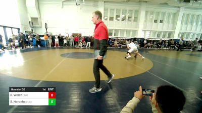 184 lbs Round Of 32 - Rocco Welsh, Unattached- Ohio State vs Stefan Matteo Noronha, Unrostered