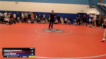 88 lbs Round 3 - Tristan Mendenhall, Team Real Life vs Cyler Beeson, Middleton Wrestling Club