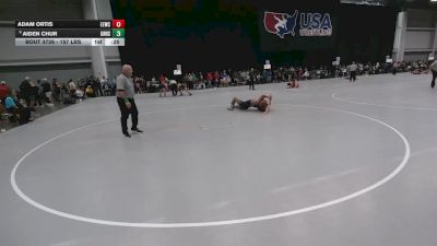 157 lbs Cons. Rd Of 32 - Aiden Chur, Granite Hills High School Wrestling vs Adam Ortis, Eierman Elite Wrestling Club