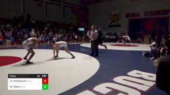 195 lbs Final - Ryland Whitworth, Fountain Valley vs Mark Marin, Clovis