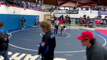 146 lbs Cons. Semi - Tanyon Volk, COOLIDGE vs Kyle Romero, Mesa