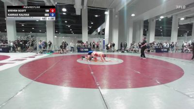 Masters C FS - 78 lbs Cons. Round 2 - Steven Scott, The Best Wrestler vs Karras Kalivas, Oregon