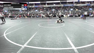 92 lbs Semifinal - Jaxx Keely, Predator Wrestling vs Cason Rigdon, D3wc