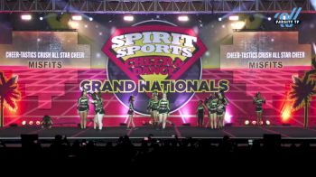 Cheer-tastics Crush All Star Cheer - Misfits [2025 L2 Junior - D2 - A Day 2] 2025 Spirit Sports Grand Nationals