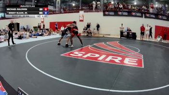 82 kg 3rd Place Match - Michael Baldwin, Ragnarok Wrestling Club vs Brent Slade, Jr., Moen Wrestling Academy