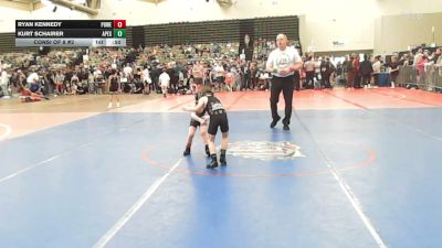 51-T lbs Consi Of 8 #2 - Ryan Kennedy, Power Half Wrestling Academy vs Kurt Schairer, Apex