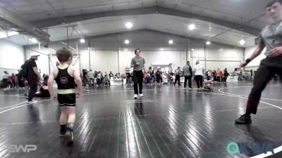 46 lbs Consi Of 8 #2 - Caisyen Wilson, Collinsville Cardinal Youth Wrestling vs Watson Pulliam, Broken Arrow Wrestling Club