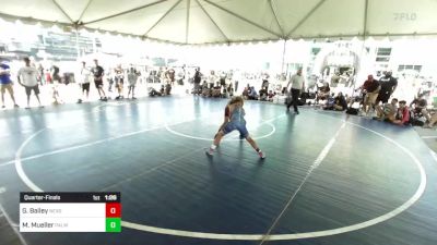 82 lbs Quarterfinal - Gabriel Bailey, NexGen RTC vs Matthew Mueller, Palmer Divide