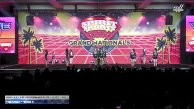 Vibe Cheer - Fierce4 [2026 L4.2 - Rec Performance Elite - 11-18Y Day 1] 2026 Spirit Sports Grand Nationals