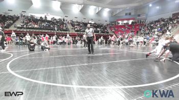 60 lbs Quarterfinal - Evaleen Farrell, Berryhill Wrestling Club vs Denzlee Kidder, Buck Pride Wrestling