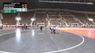125 lbs Cons. Round 2 - Mason Nelson, Lindsey Wilson (Ky.) vs Aaron Micheals, McMurry