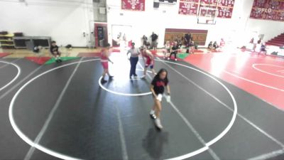 215 lbs Round 1 - Matthew Rodriguez, Downey High School vs Wyatt Vincent, Silverback Wresting Club