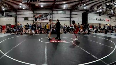86 kg Cons. Round 2 - Caleb Campos, Eagle Training Center vs Peter Sells, Knights Wrestling Club