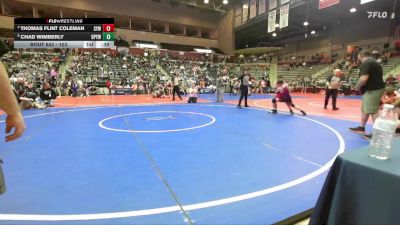 103 lbs Cons. Round 2 - Chad Wimberly, Benton Parks Youth Wrestling vs Thomas Flint Coleman, Searcy Youth Wrestling