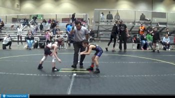 56 lbs Round 1 (4 Team) - Colton Witt, Saranac Youth Wrestling Club vs Kaiden Galindez, ARES Black