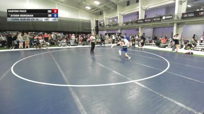 126 lbs Cons. Sub-rd Of 16 - Easton Pace, Empire Wrestling Club vs Ayden Bergman, Immortal Athletics WC