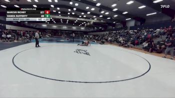 285 lbs Champ. Round 1 - Hamza Rafferty, Adrian vs Marcus Richey, Gettysburg