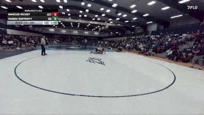 285 lbs Champ. Round 1 - Hamza Rafferty, Adrian vs Marcus Richey, Gettysburg