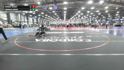 113 lbs Consi Of 32 #1 - Robert Barry, CT vs Germaia Ewida, TN