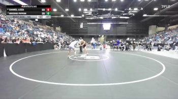 165 lbs Cons. Round 1 - Daniel Loza, Bonner Springs HS vs Brodie Pipkin, Spring Hill HS